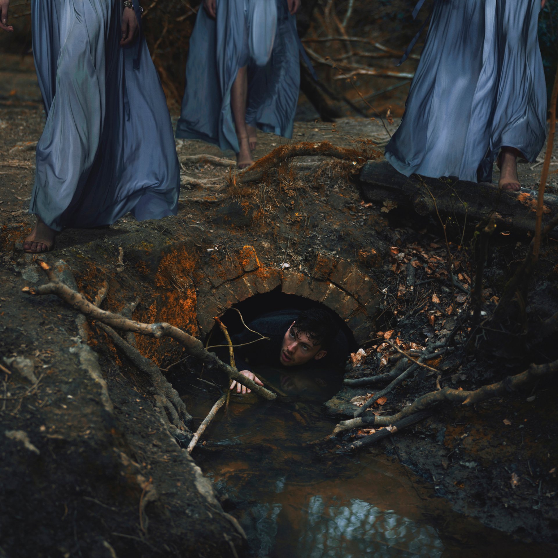 isters of the night guy water ditch feet dresses art fantasy