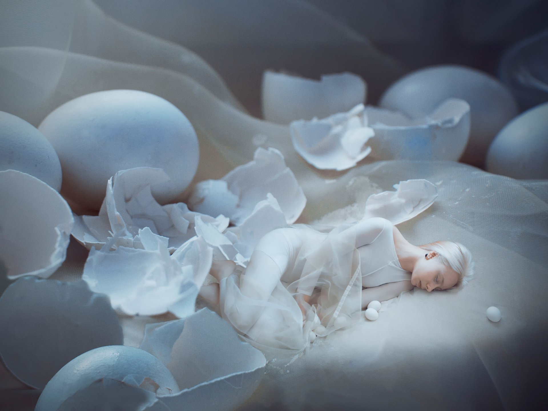 the beginning girl birth darya chacheva art fantasy