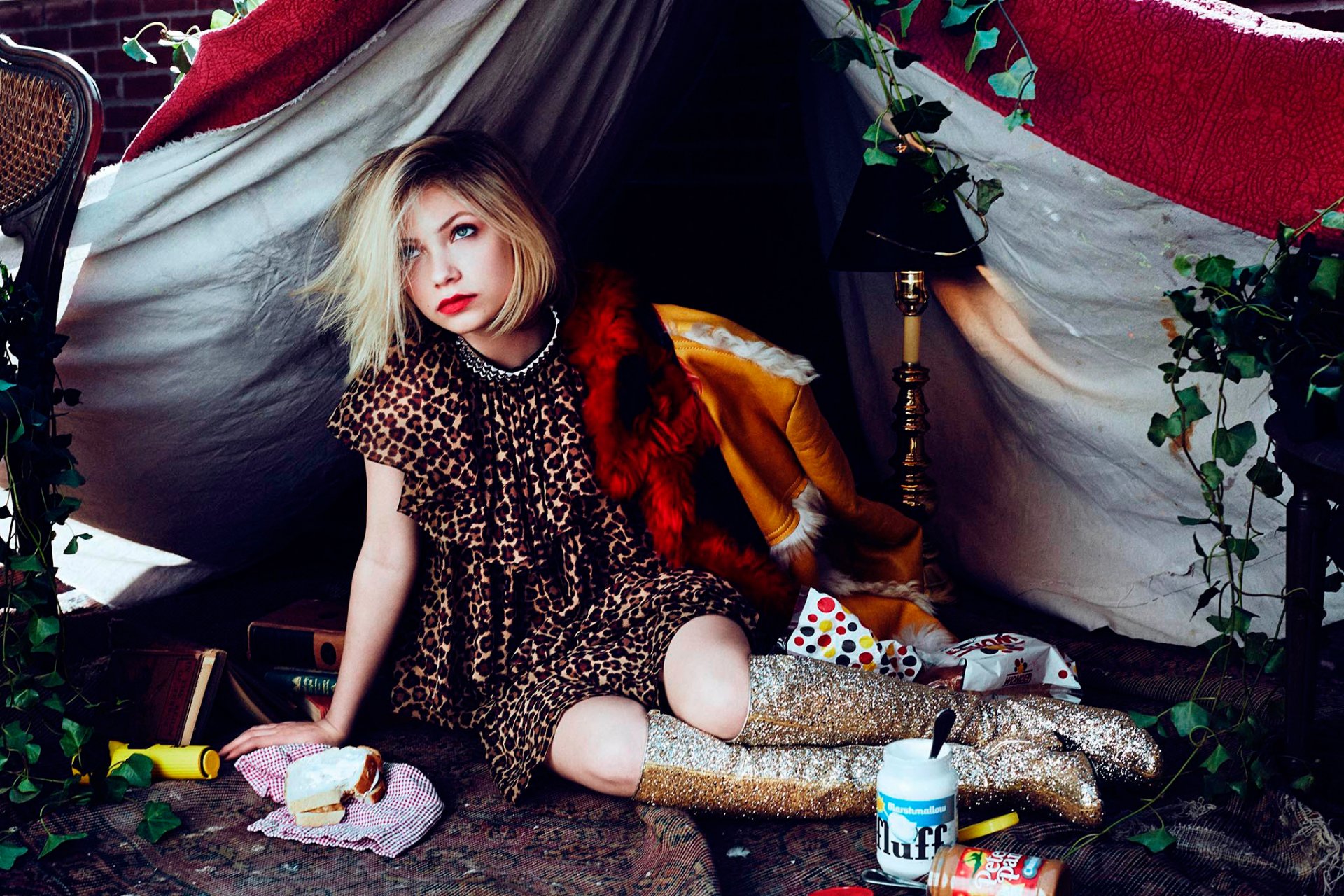 tavi gevinson petit déjeuner buter séance photo lula magazine