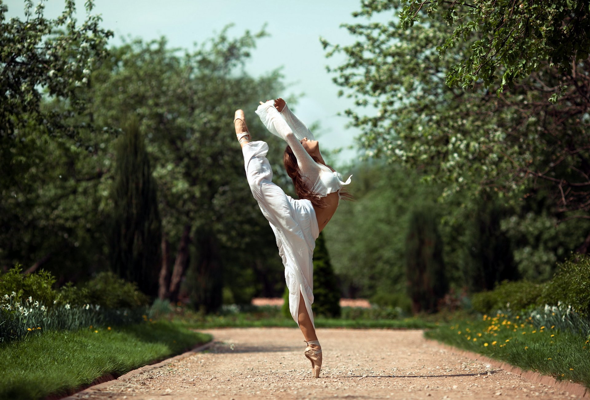 dziewczyna balerina taniec