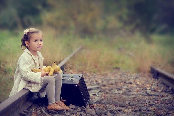 Solo un bel bambino nella fotografia