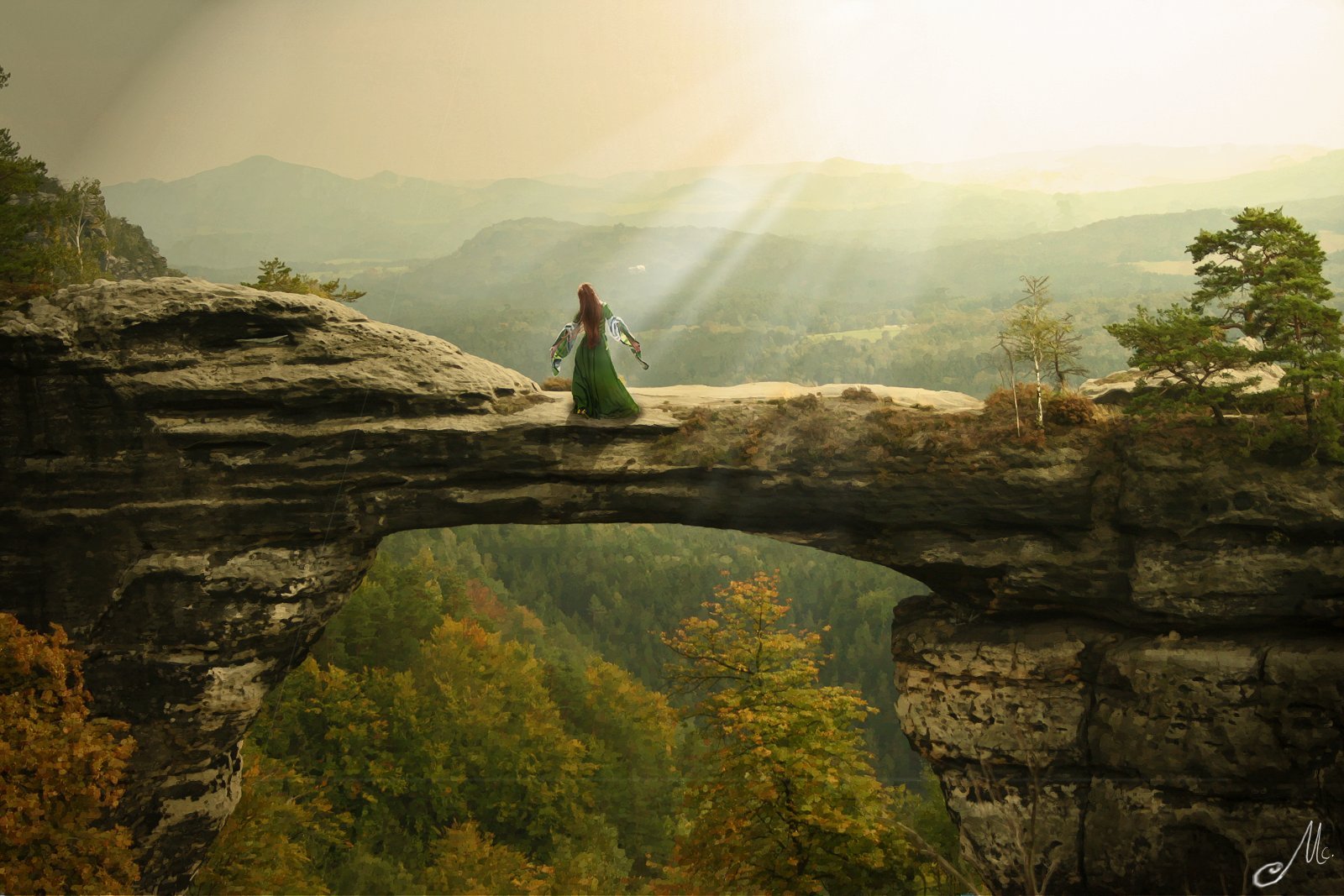 natura sole ragazza libertà