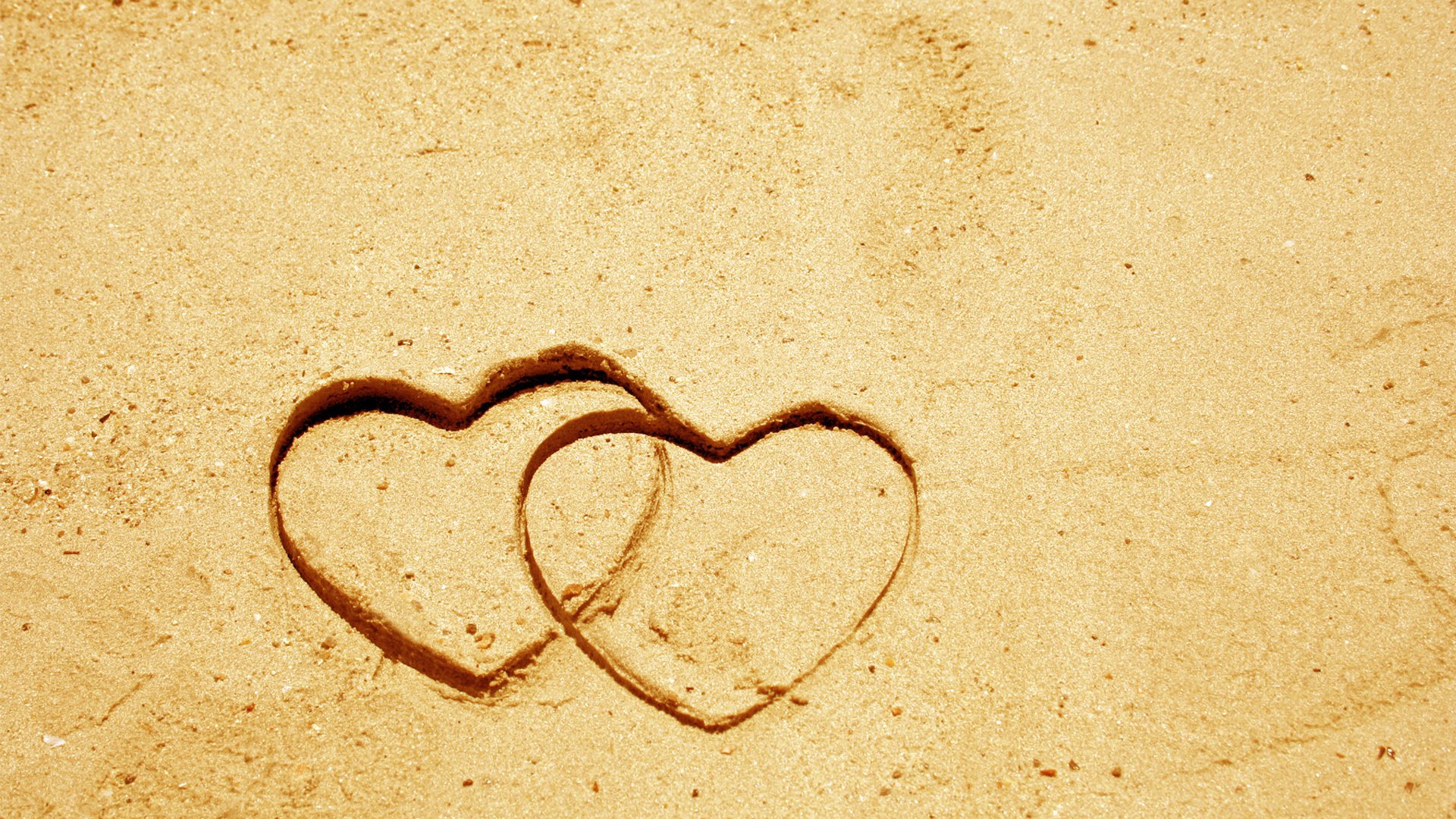 heart heart sand mood