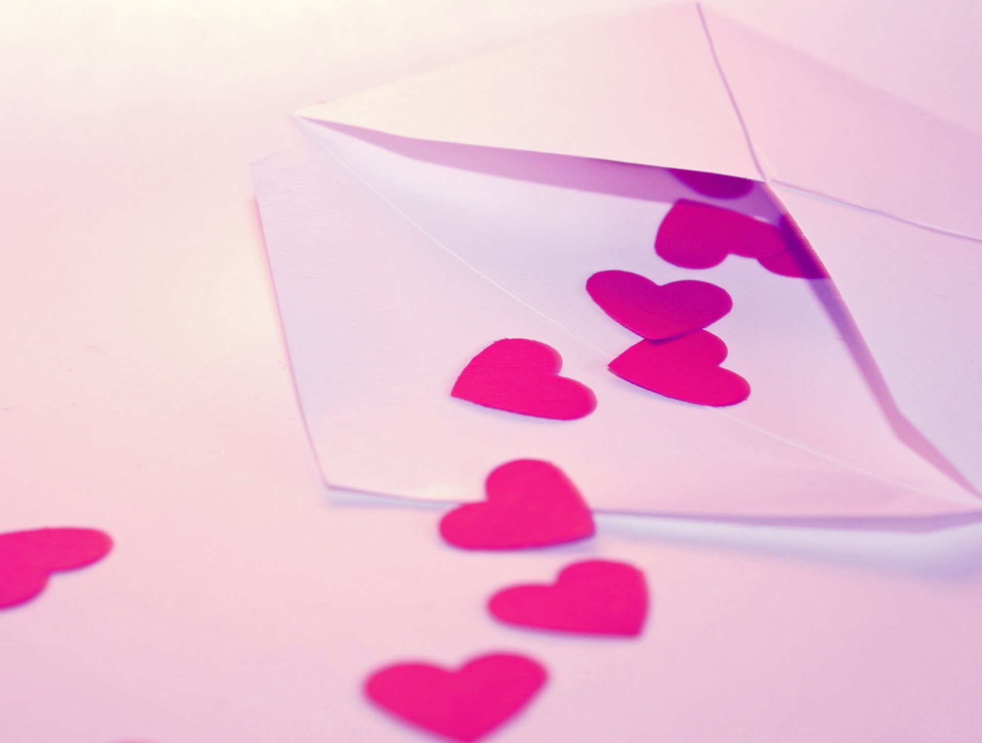 mood close up macro letter love hearts valentine s day heart the envelope a letter recognition