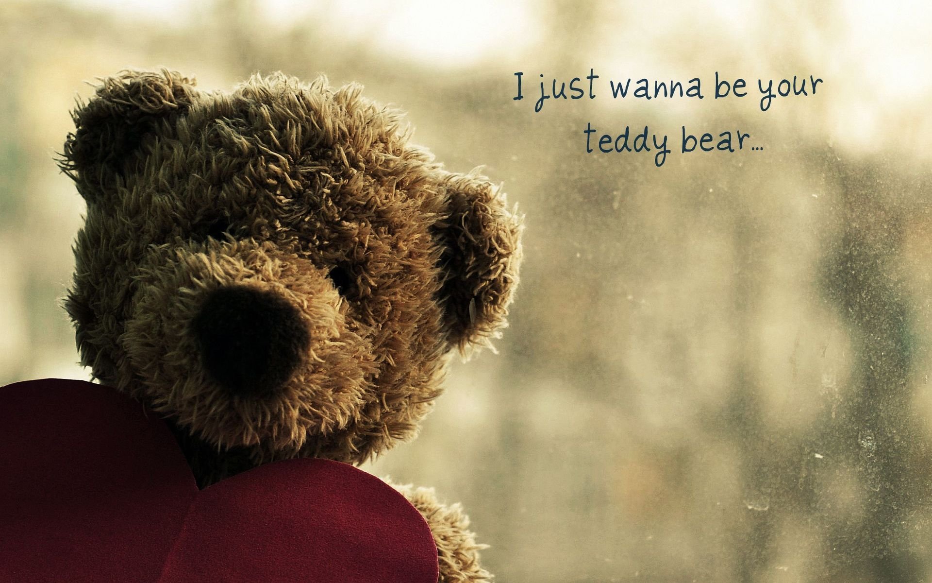 teddy bear teddy bear bear heart heart sadness love plush