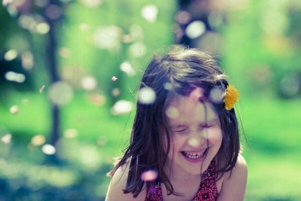 Children s laughter is priceless charm