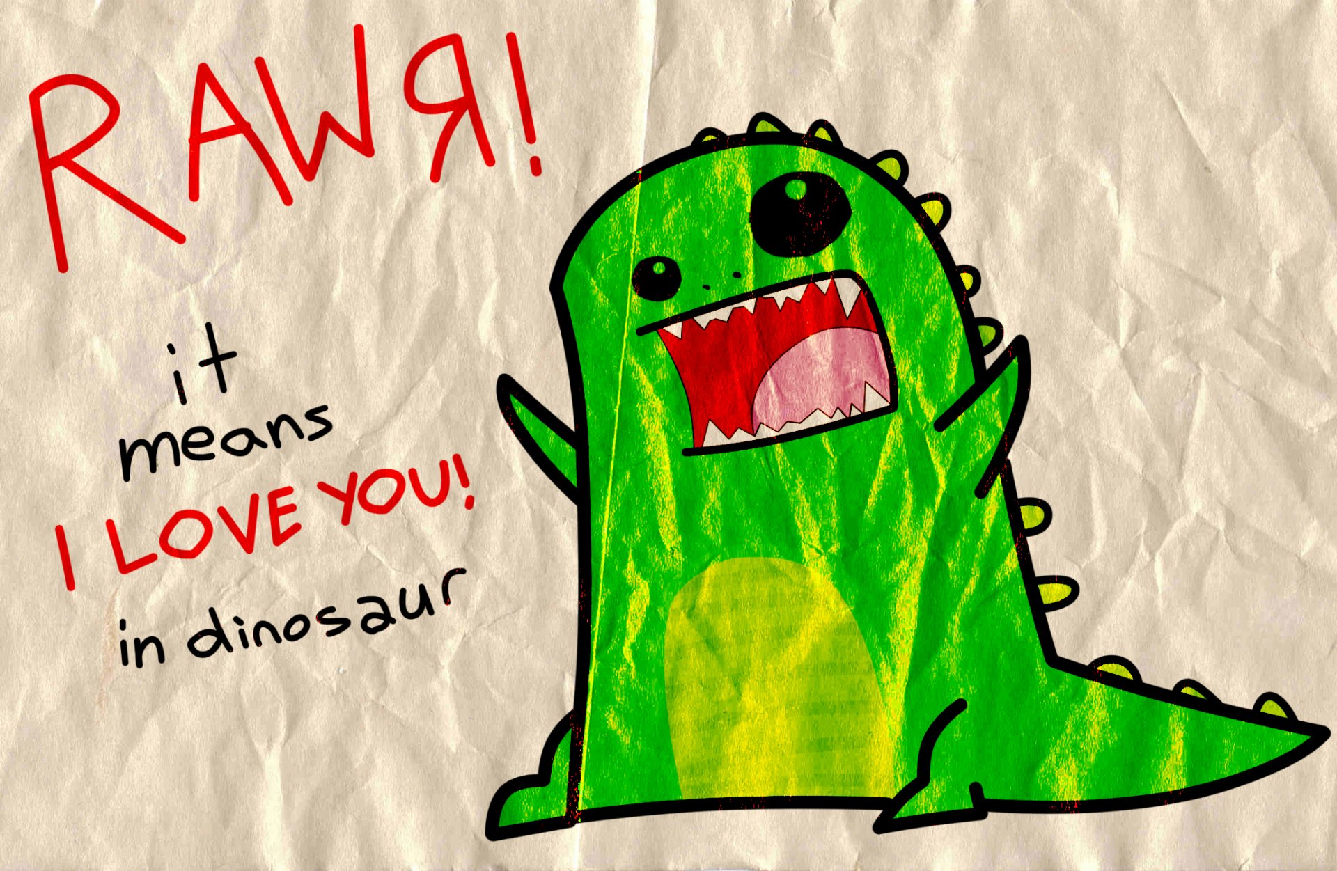 rawya dinosaur love