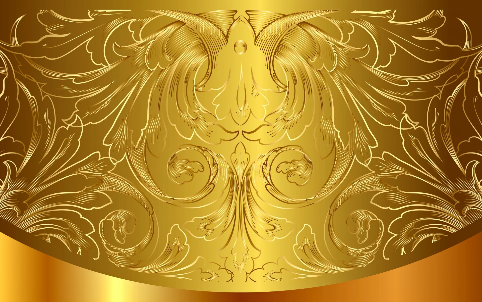 gold model vintage gradient vector background gold pattern ornament