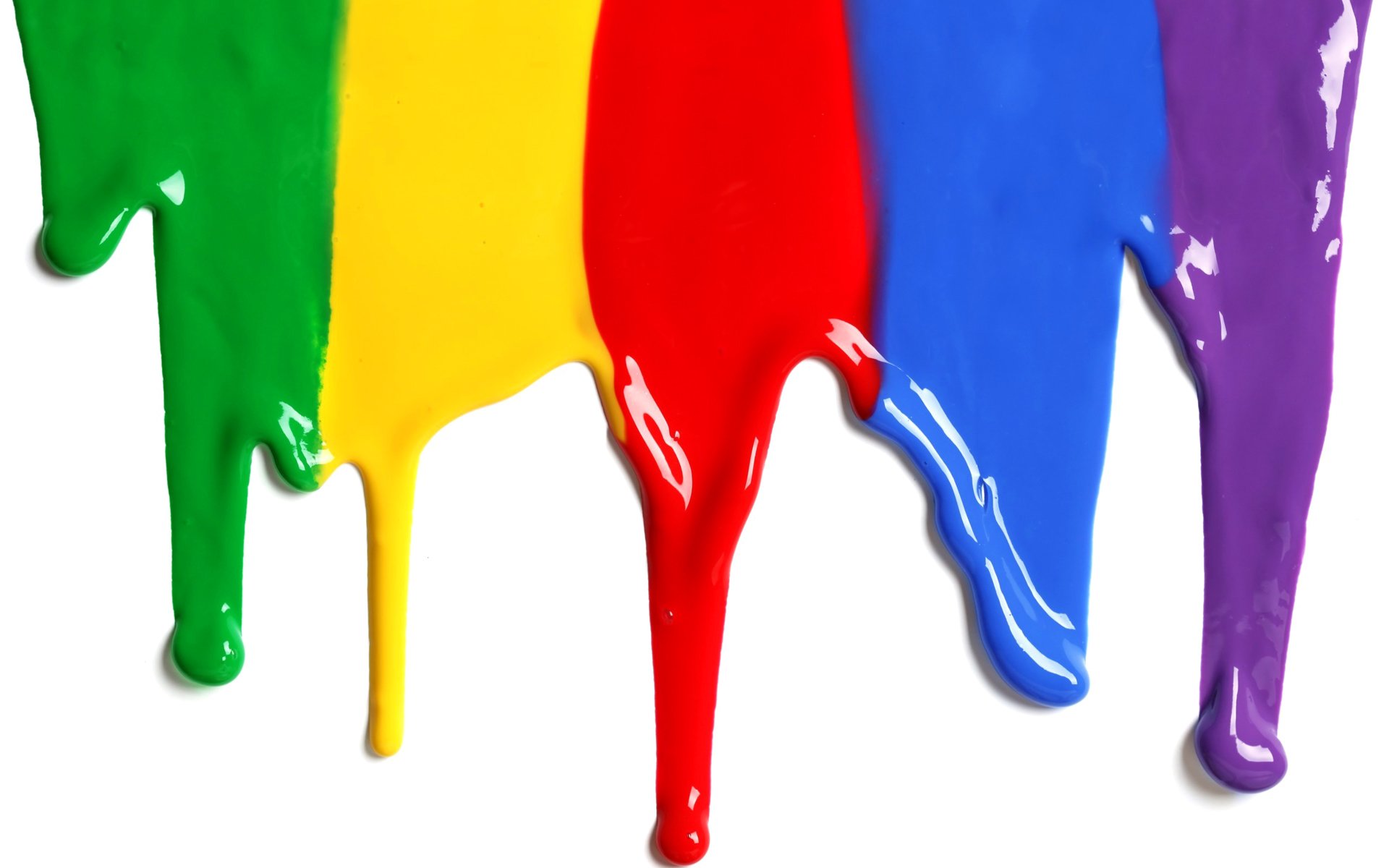 vernice colore arcobaleno disegno pittura