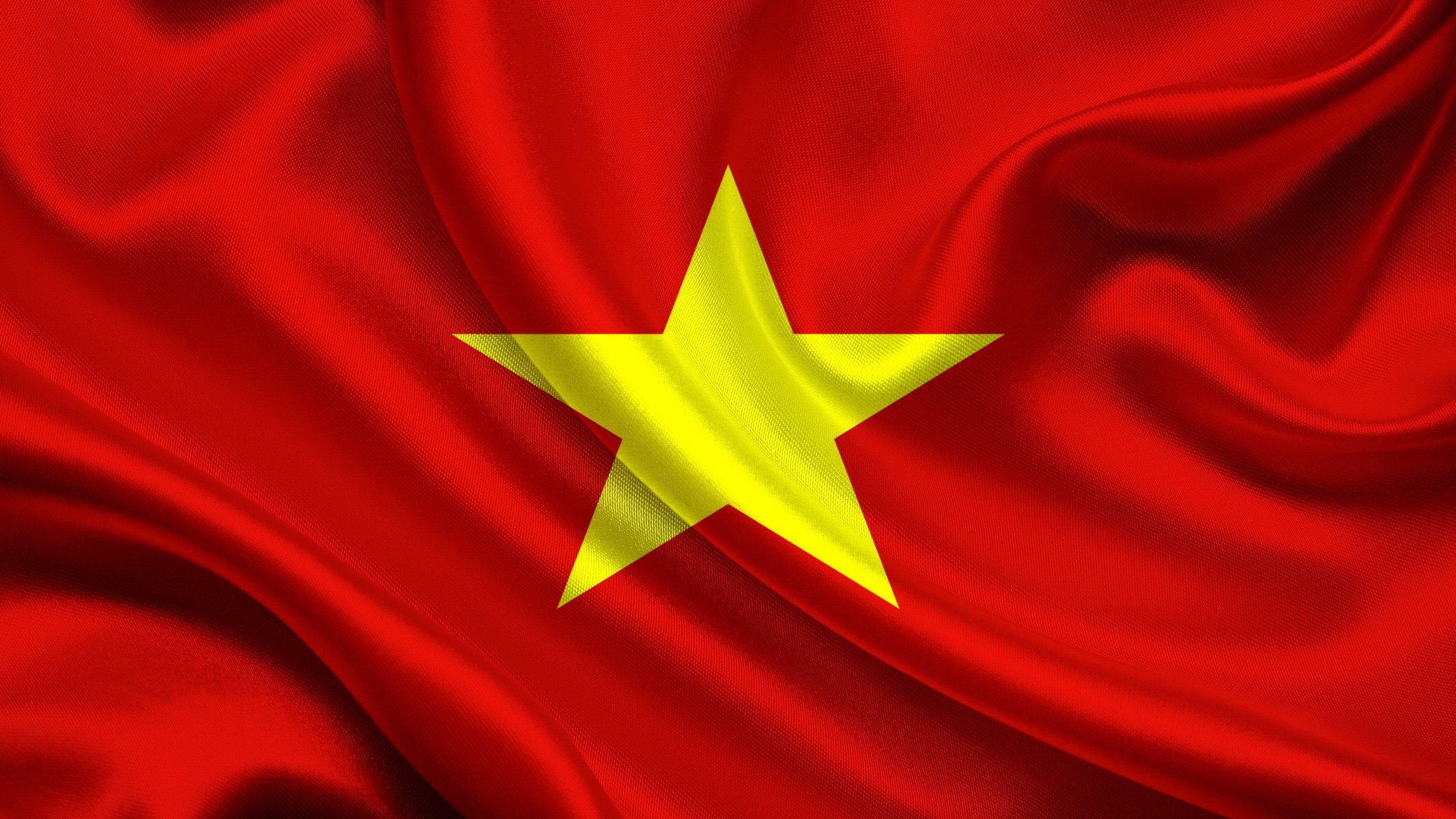 flag democratic of the country vietnam