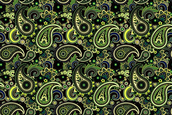 Green pattern. Mandala Ornament