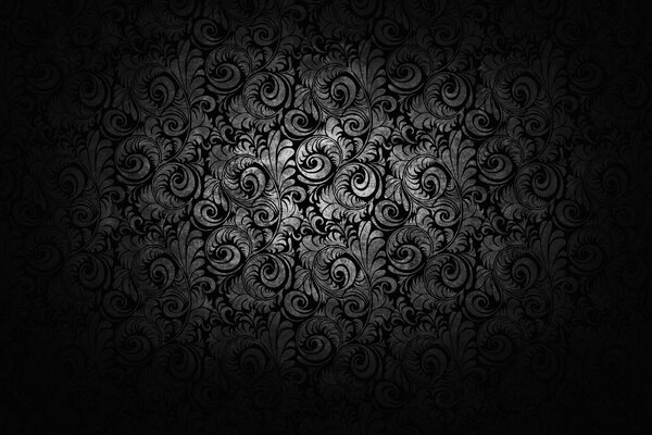 Black and white photo of patterns