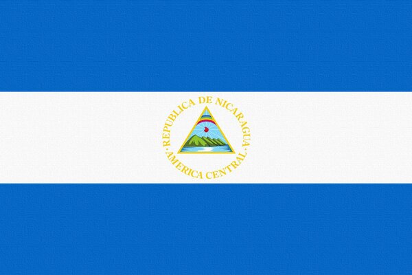 Fondos de Escritorio bandera de Nicaragua remo