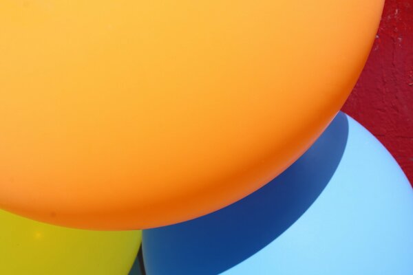 Abstracción multicolor de bolas