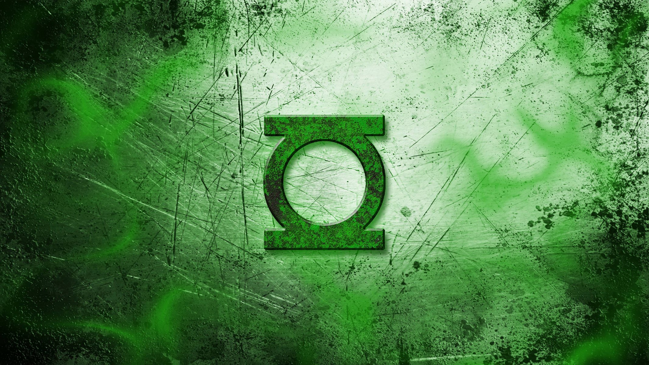 green lantern logo green