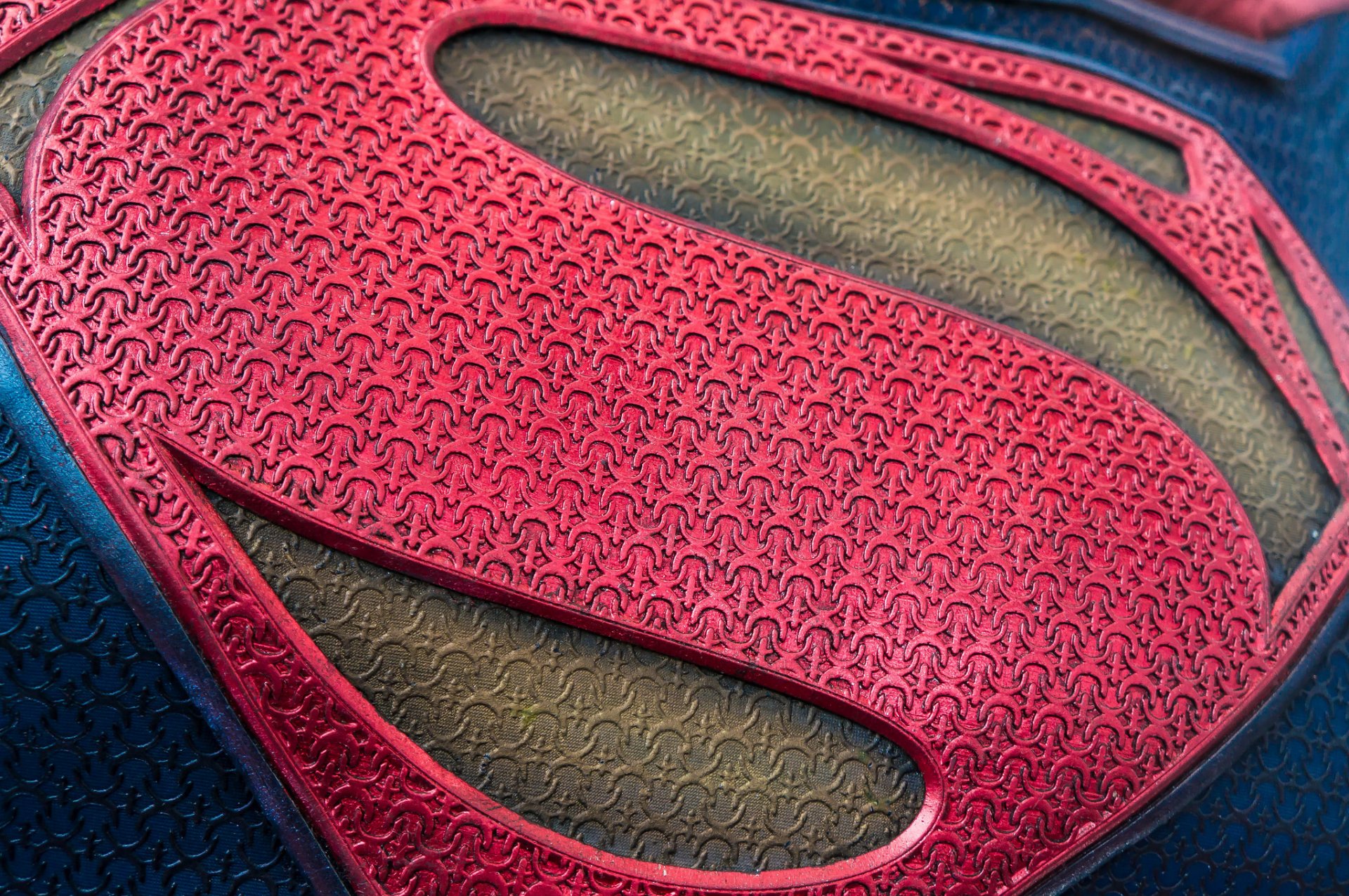 color emblema superman fondo