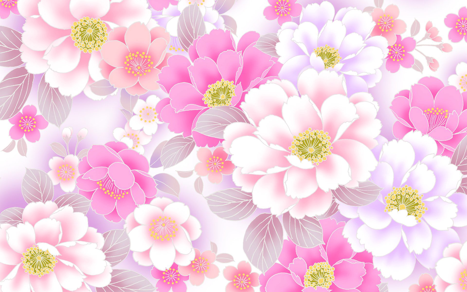collage cartolina fiori primavera petali