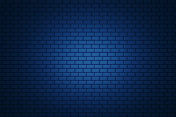 Simple gradient background with blue brick