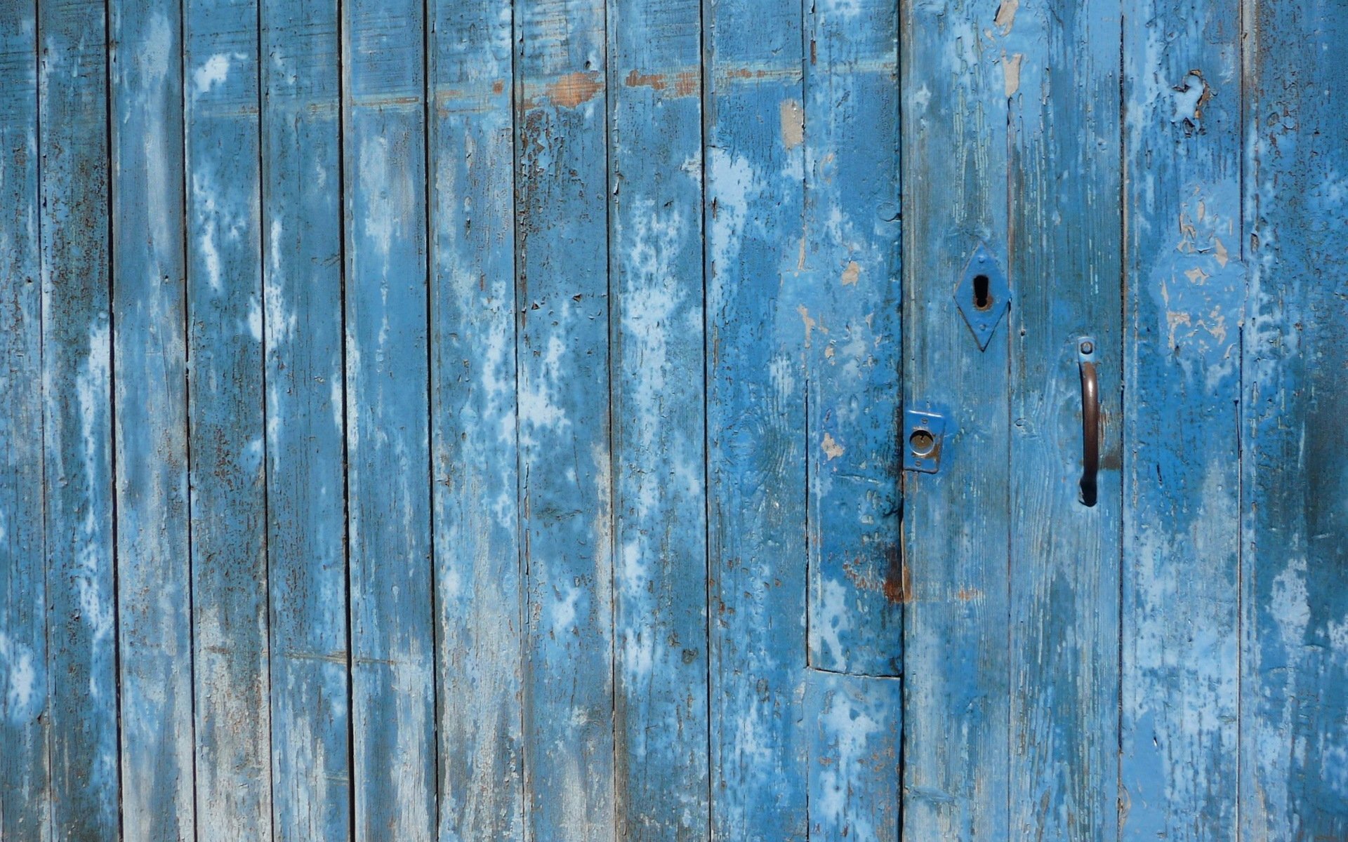 bois modèle bleu porte