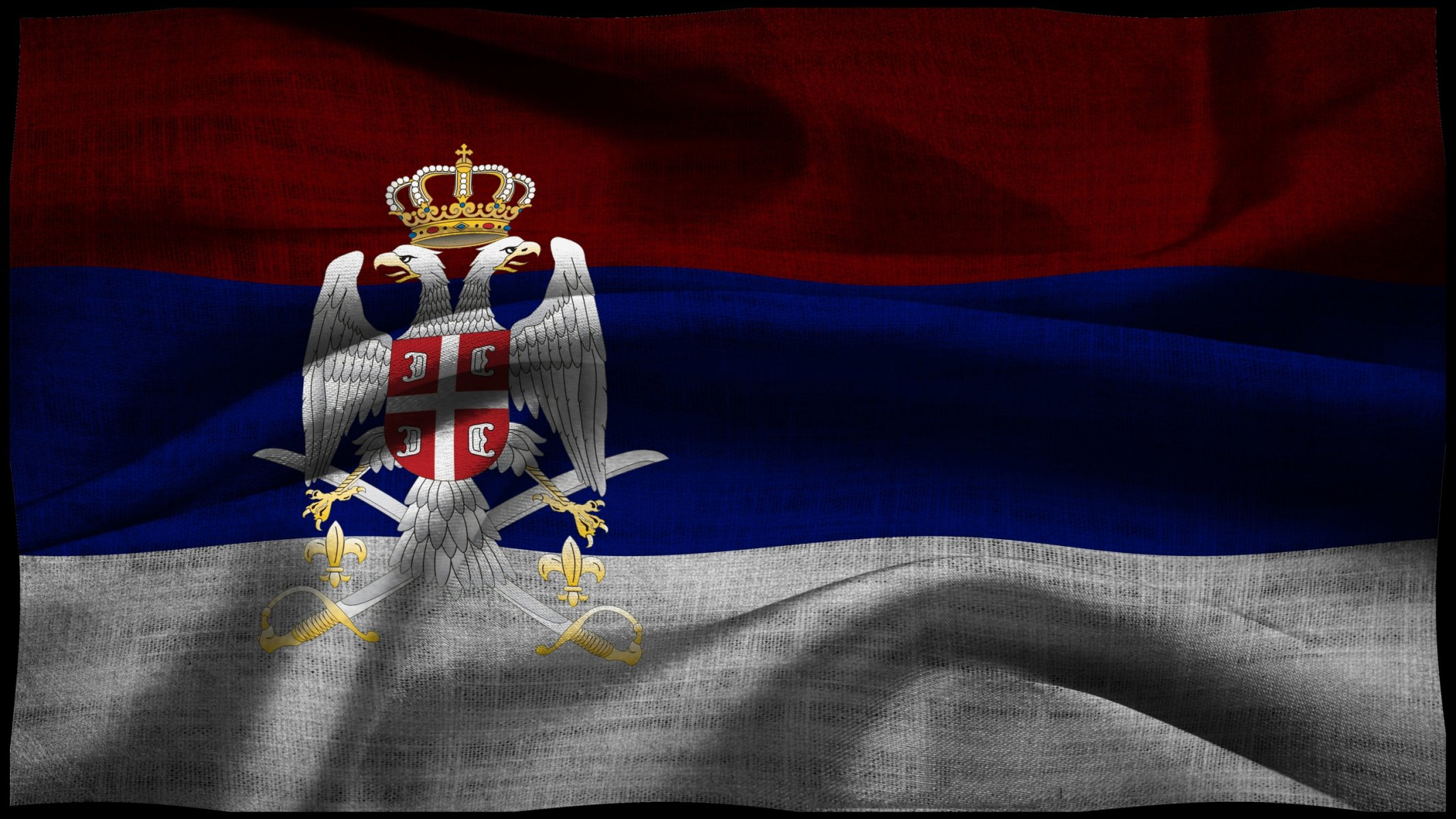 serbia flaga herb