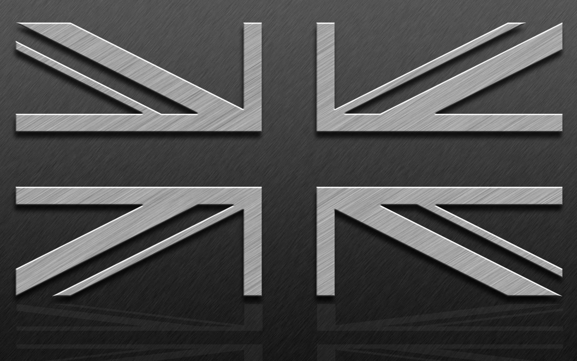 textur linie metallic flagge großbritannien