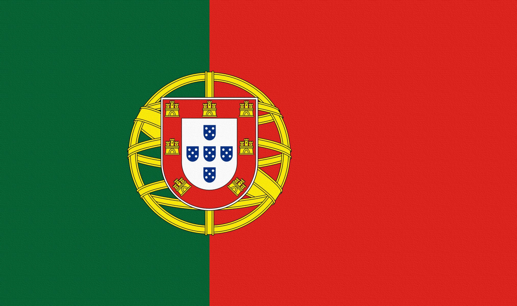 flagge portugal wappen