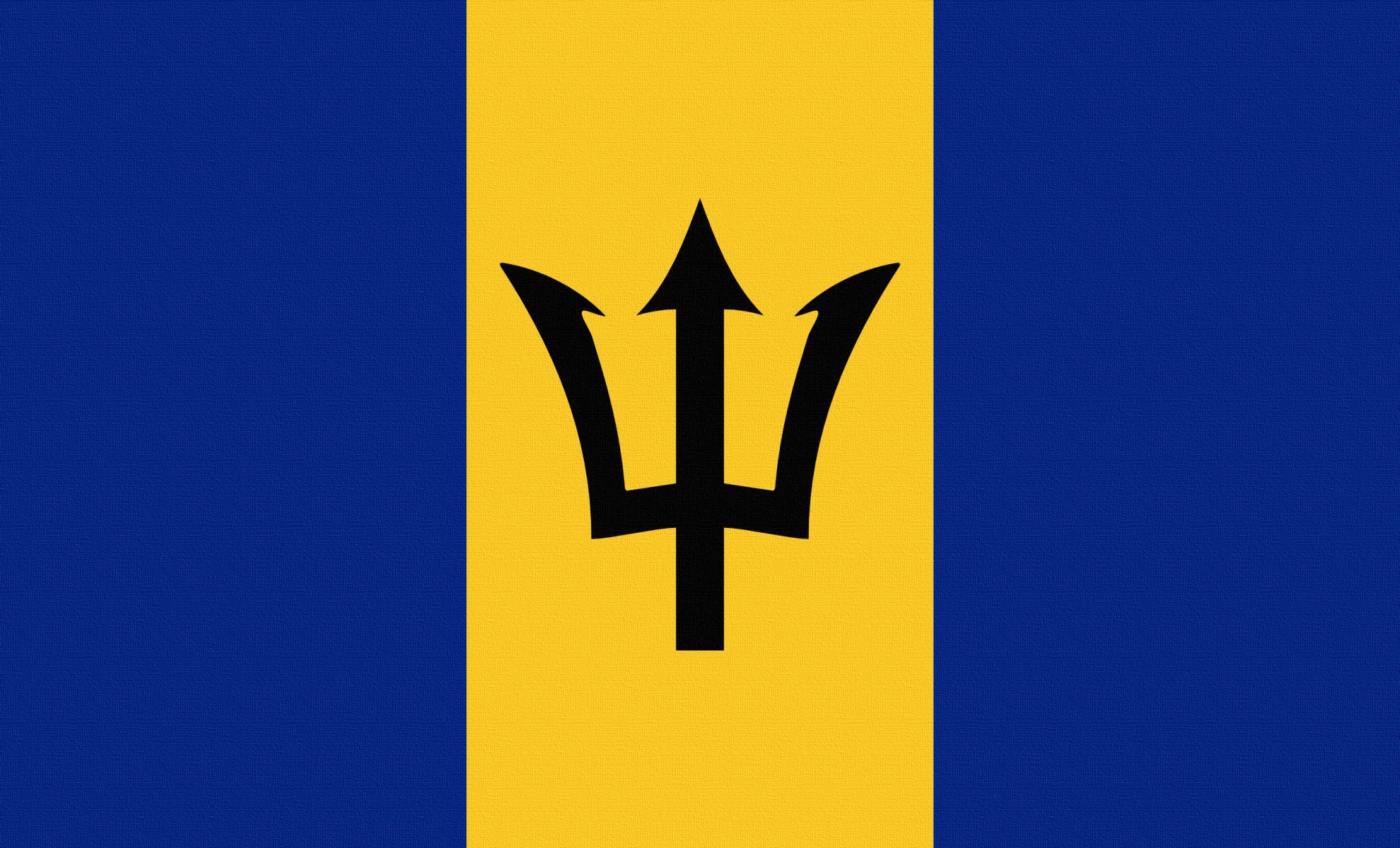 flagge barbados photoshop wappen