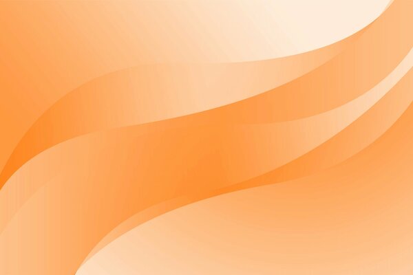 Abstract three-dimensional orange lines