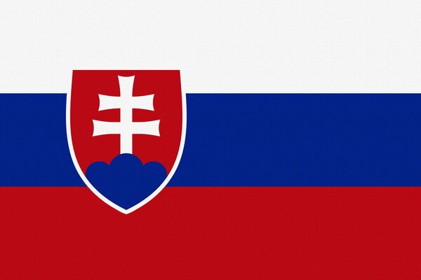 People love peace, flag Slovakia