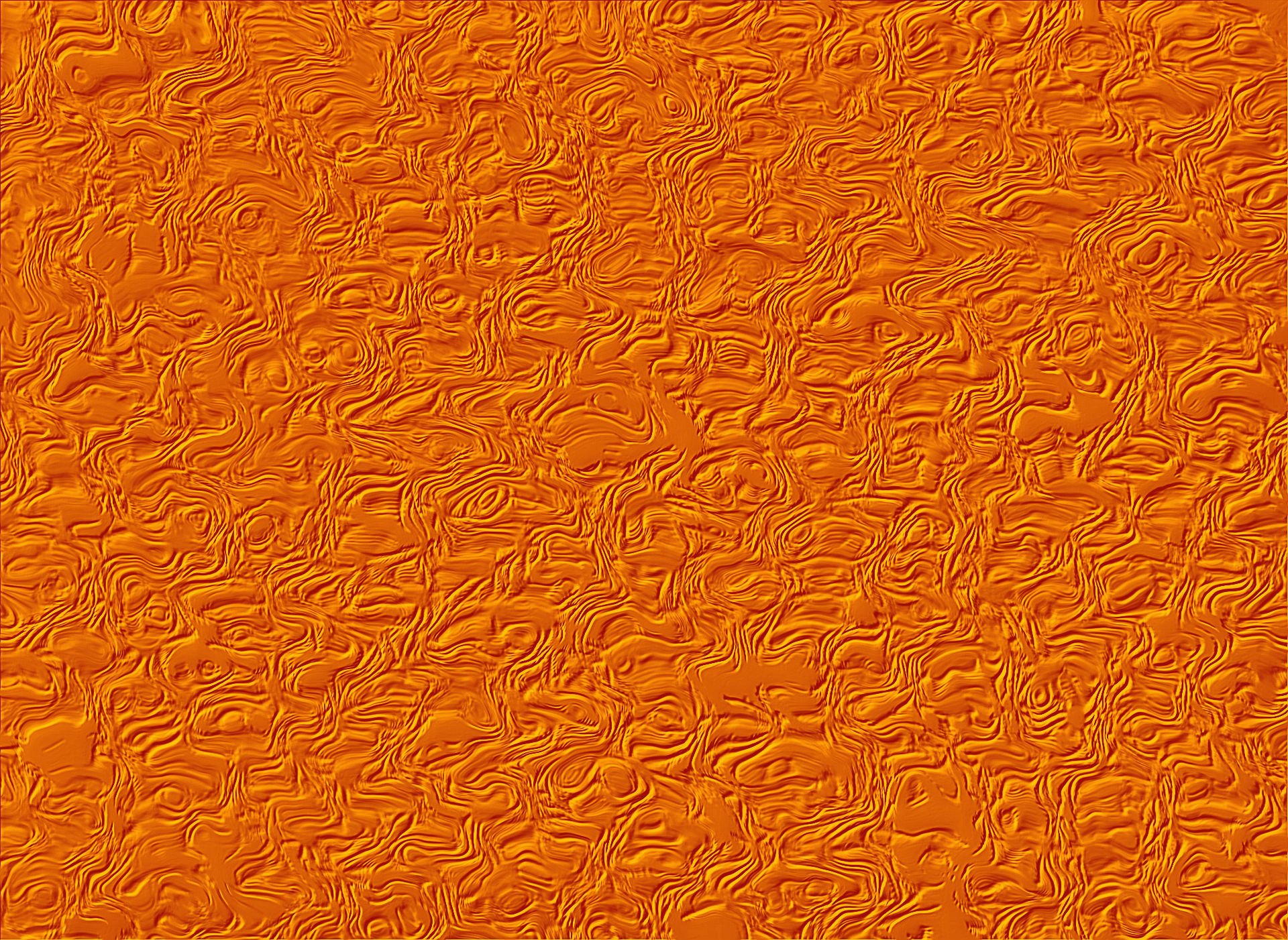 textures fantasy waves relief orange background