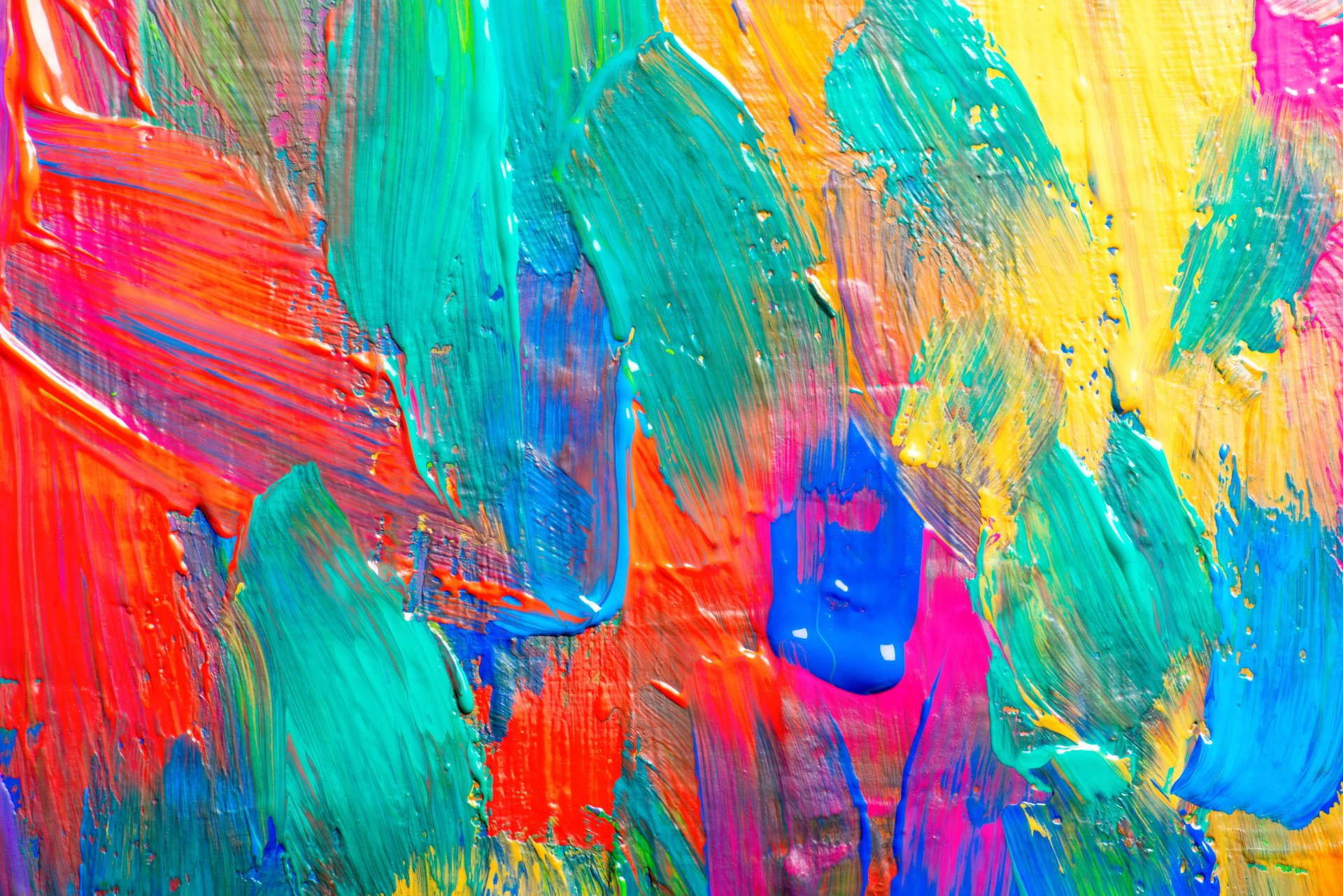 pintura acrílico colores texturas pinceladas textura