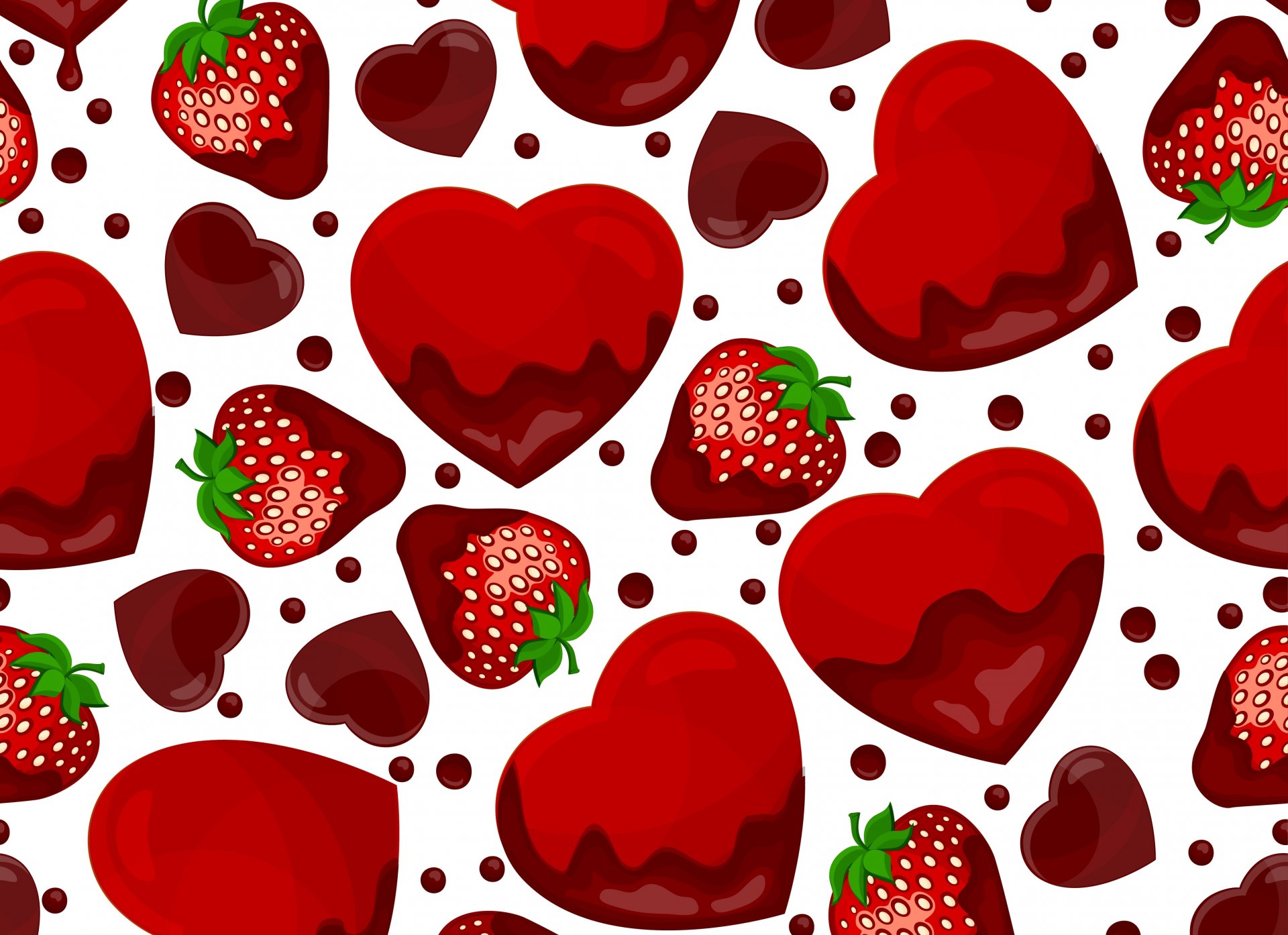 textures passion heart texture strawberry heart