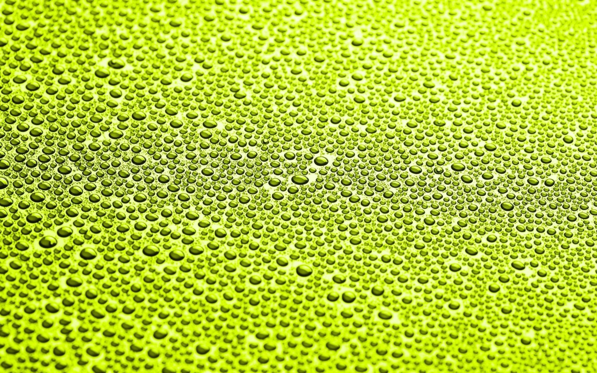 gotas rocío agua verde abstracción fondo de pantalla