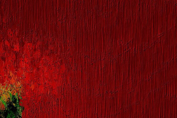 Pintura roja sangre en textura