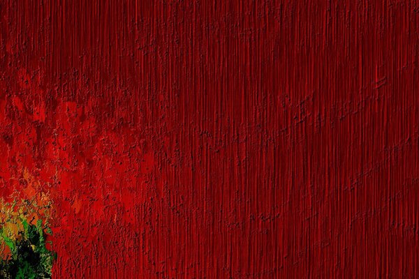 Peinture rouge sang dans la texture