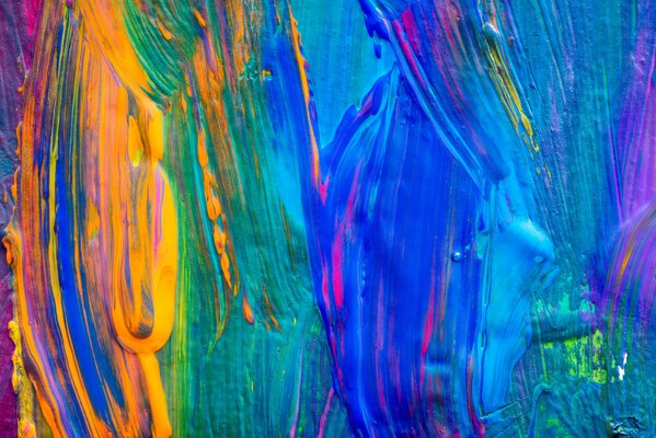 Peinture acrylique toutes les couleurs de l arc-en-ciel