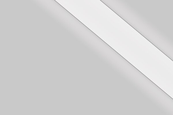 Raya oblicua blanca sobre fondo gris metal