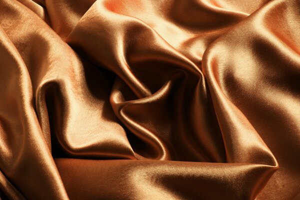 Fabric for evening dresses. Silk, gold