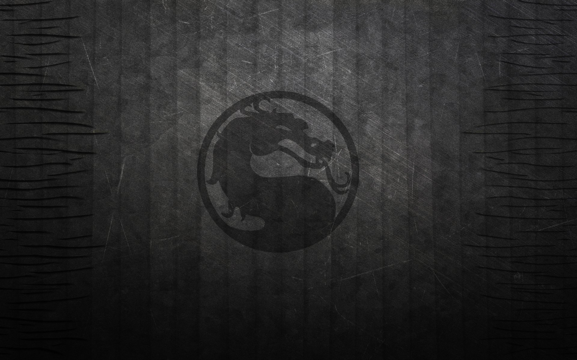 texture dragon rayures noir fond sombre mortal kombat logo