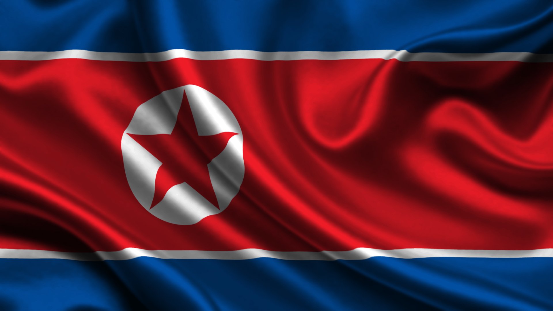 north korea flag