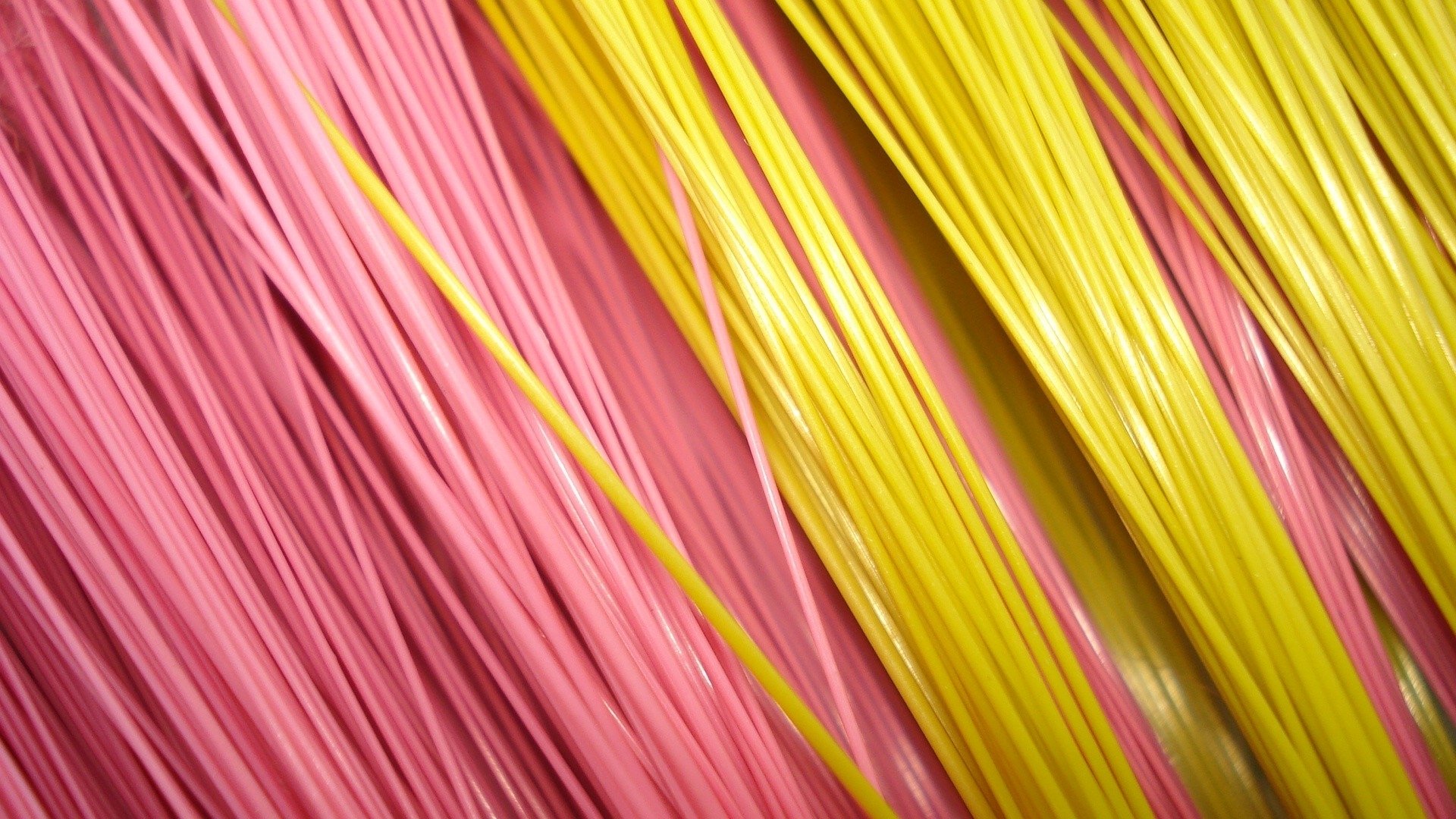 textures string pink yellow cloth