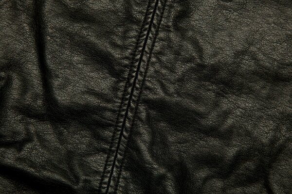 Texture noire avec couture