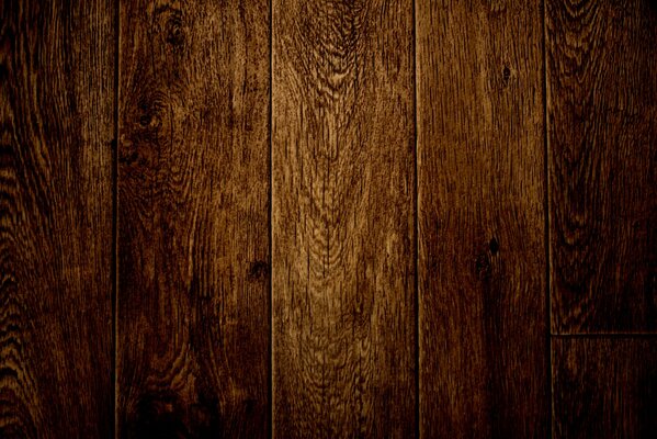 Textured wooden brown wall