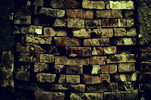 Mur de briques anciennes