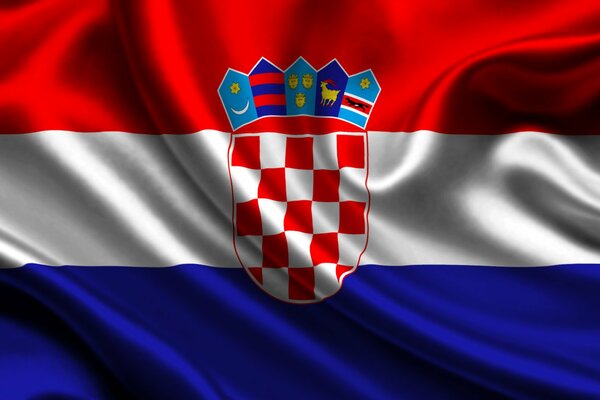 Flag of the Balkan Peninsula - Croatia