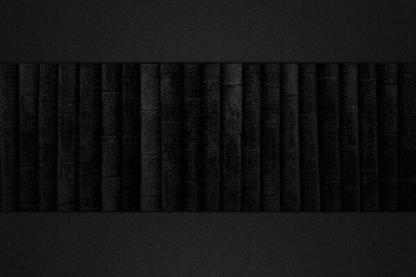 Black stripes on a black background