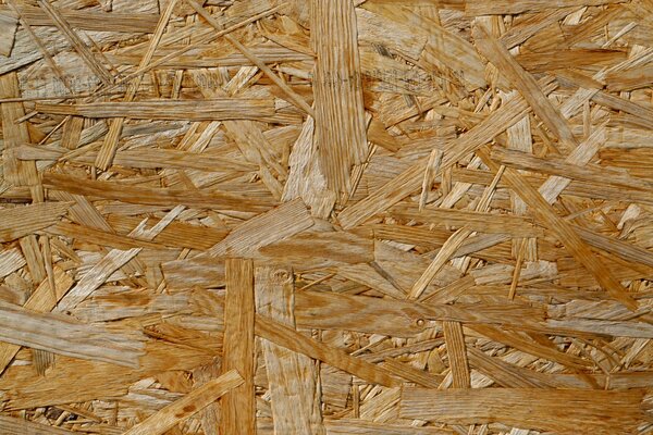 Background of pressed wood shavings