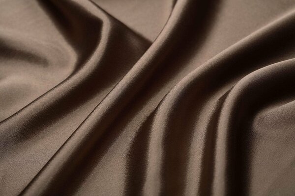 Silk fabric in the vicinity with folds