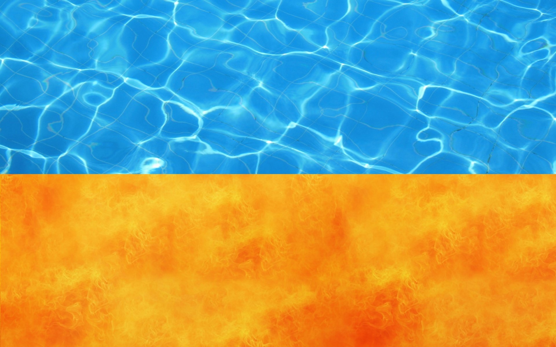 флаг украина вода пламя