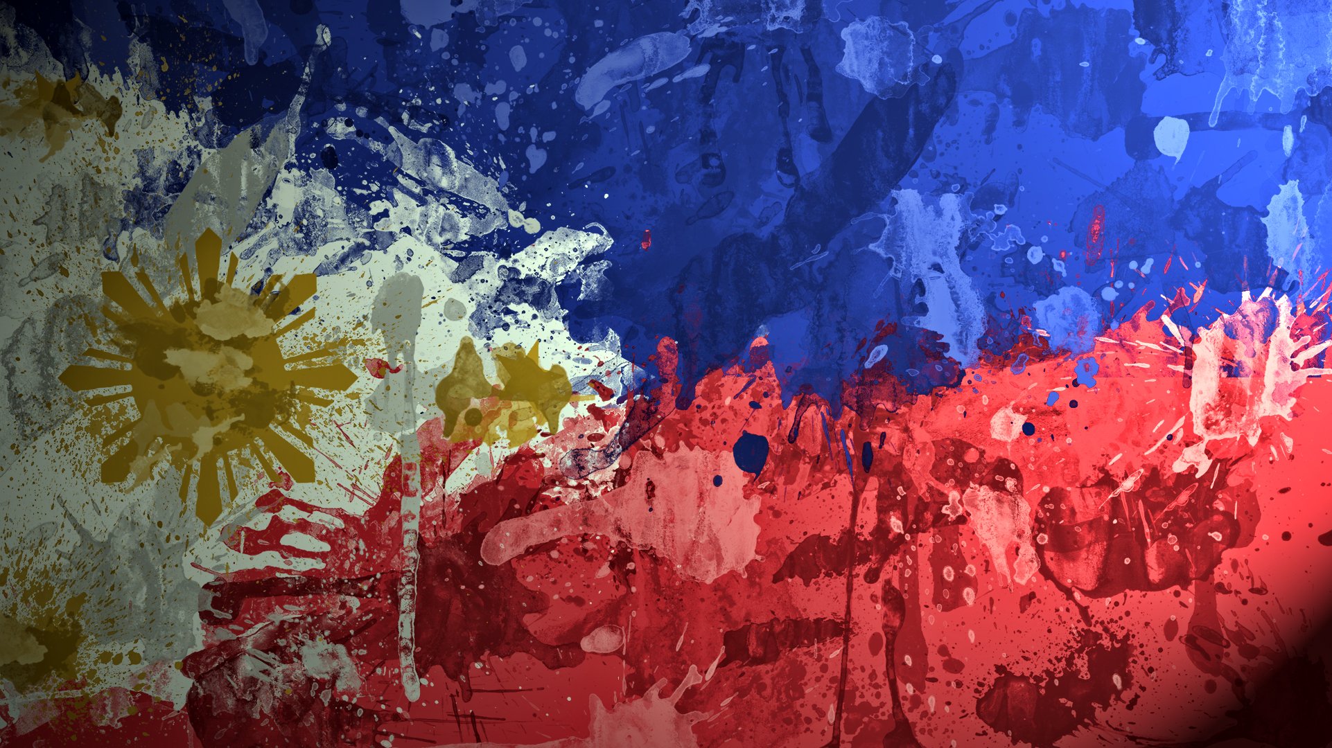 republika filipin republika ng filipiny flaga farby